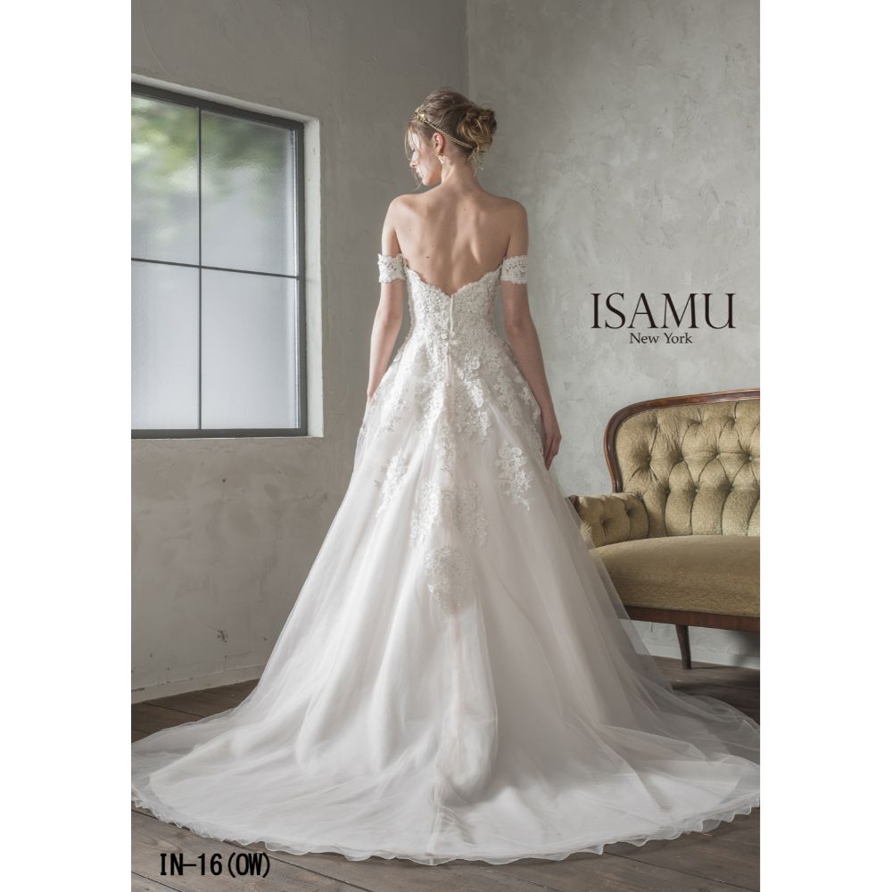 ISAMUNewYORK 【ウェディングドレス レンタル】