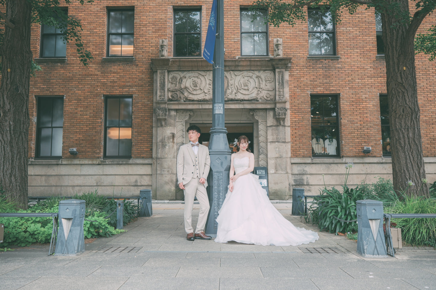 日本大通りロケーションフォト【結婚式 写真 フォトウェディング】 横浜店