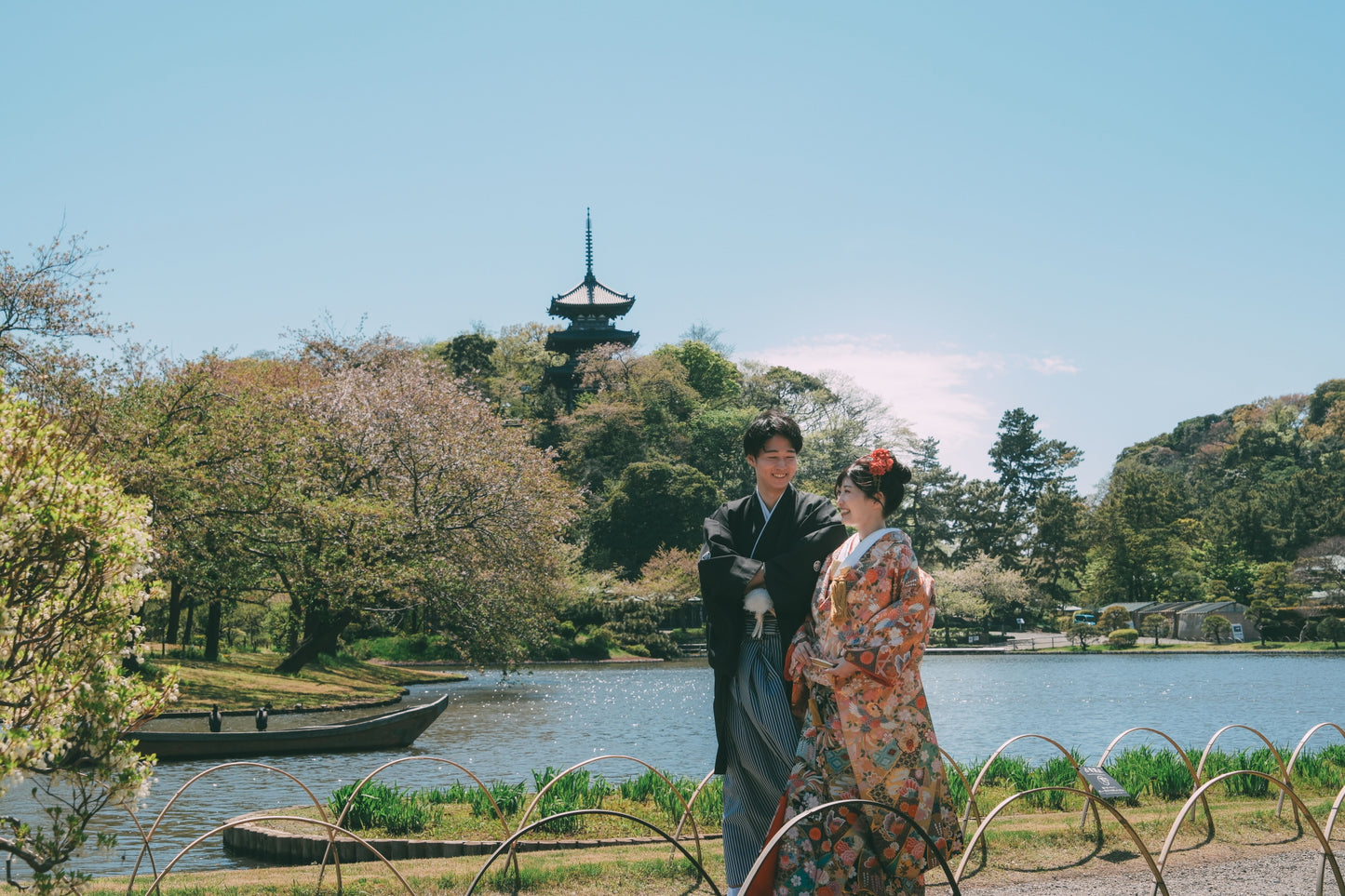 三渓園和装ロケーションフォト【結婚式 写真 フォトウェディング】 横浜店
