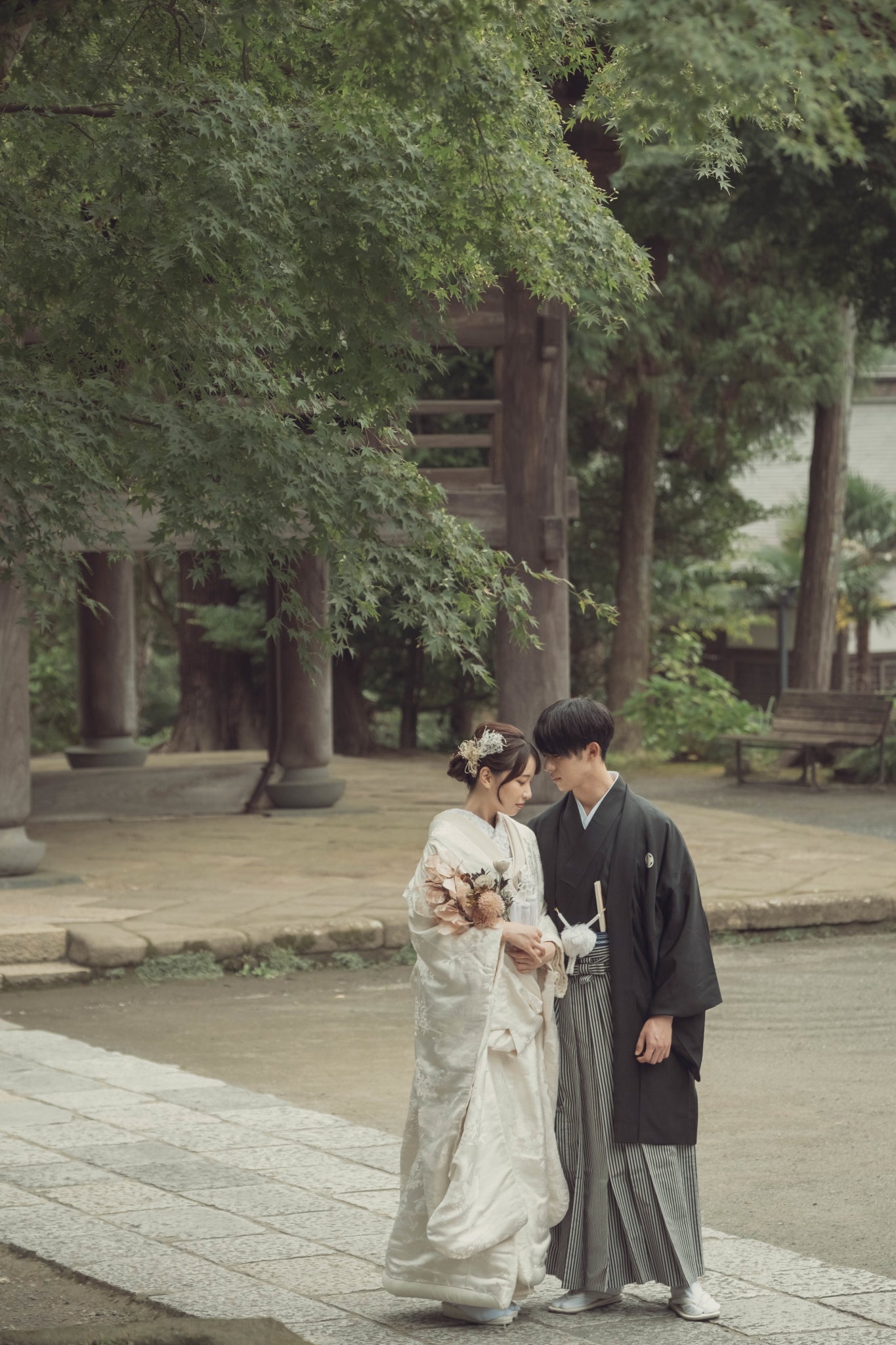 円覚寺和装ロケーションフォト【結婚式 写真 フォトウェディング】 横浜店