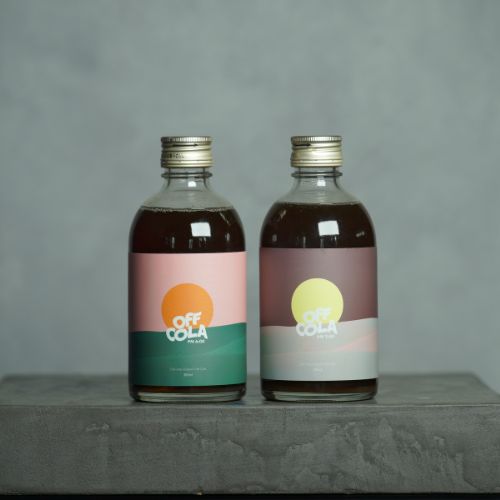 【コーラ】OFF COLA pm6:00 グラスセット 【結婚式 ギフト 飲み物】