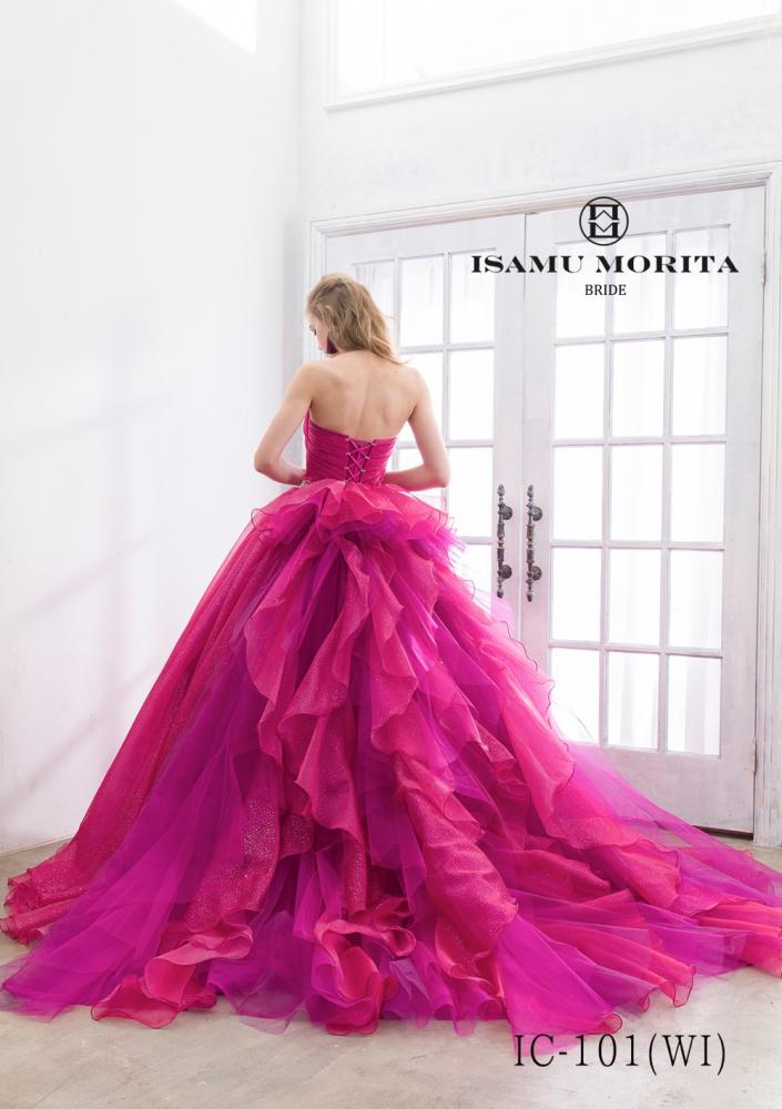 ISAMUMORITA IC-1010 【結婚式 カラードレス レンタル】