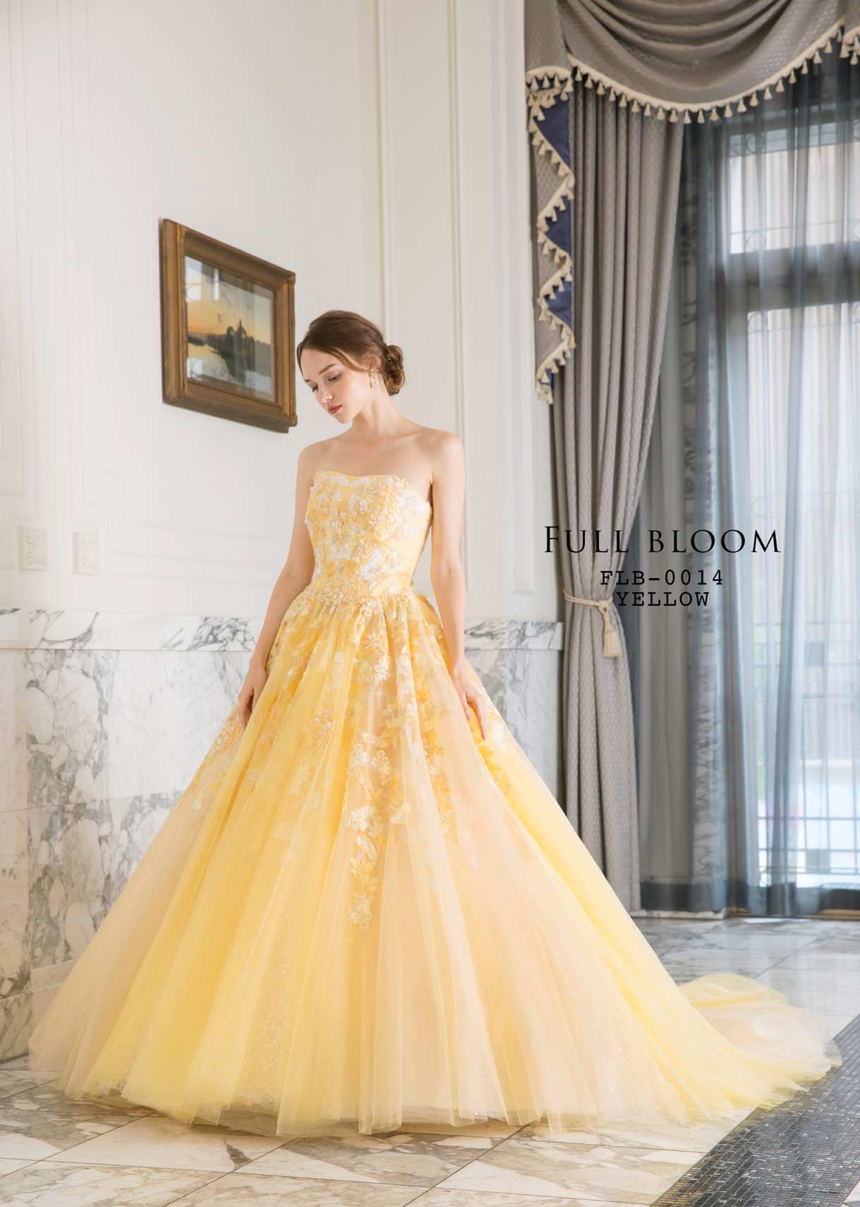 FLB-0014 【結婚式 カラードレス レンタル】