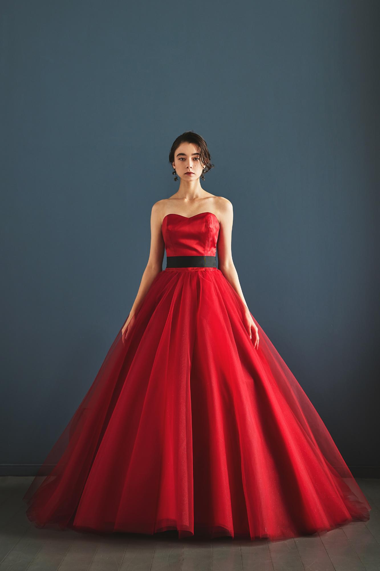 Rosso【結婚式 カラードレス】