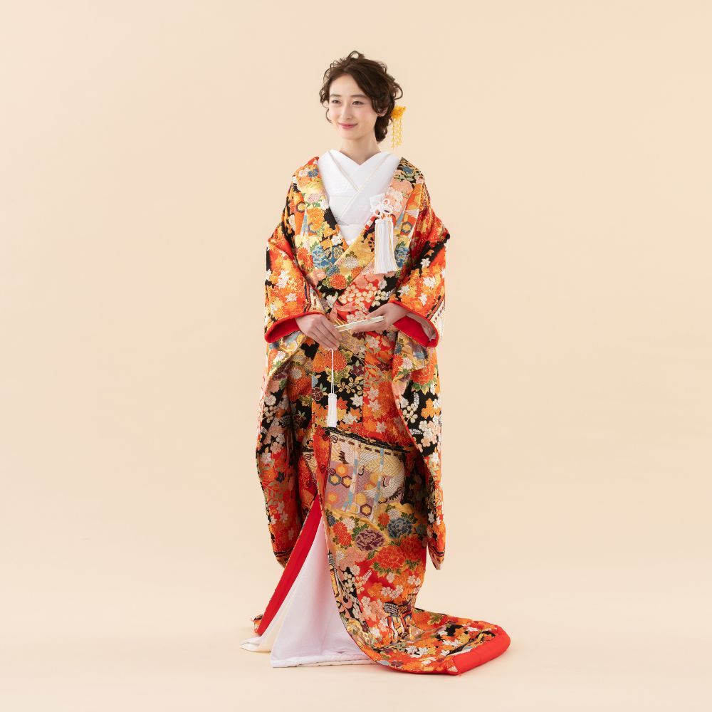 花笑み御所車 【結婚式 和装 色打掛 レンタル】 – 結婚式準備サイトCORDY