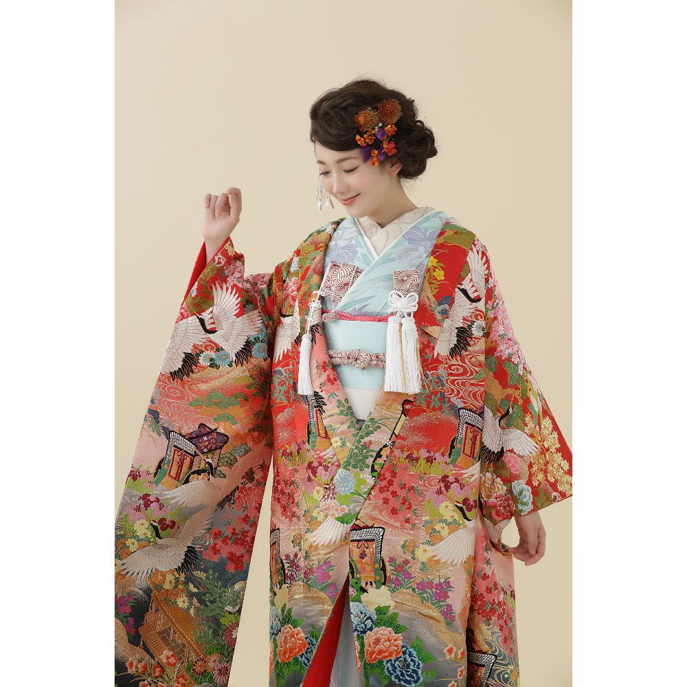 吉祥万華 【結婚式 和装 色打掛 レンタル】