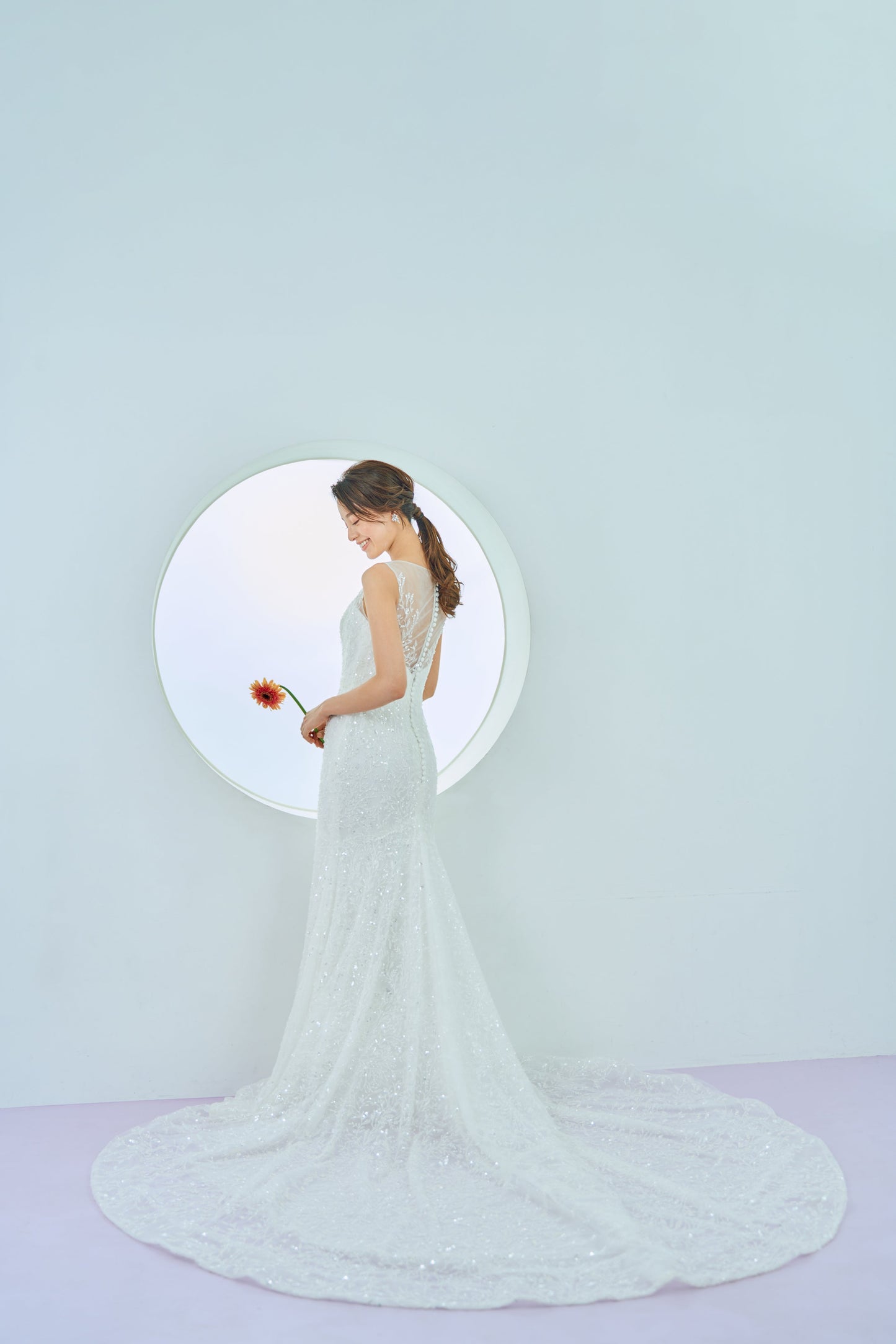 Lucia ルチア【ウェディングドレス レンタル】マーメイドライン【結婚式】