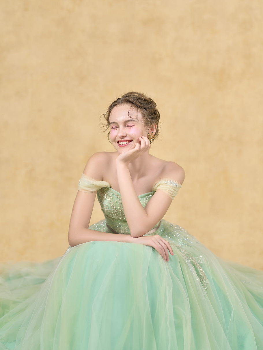 Katie - ケイティ -【結婚式 カラードレス レンタル】