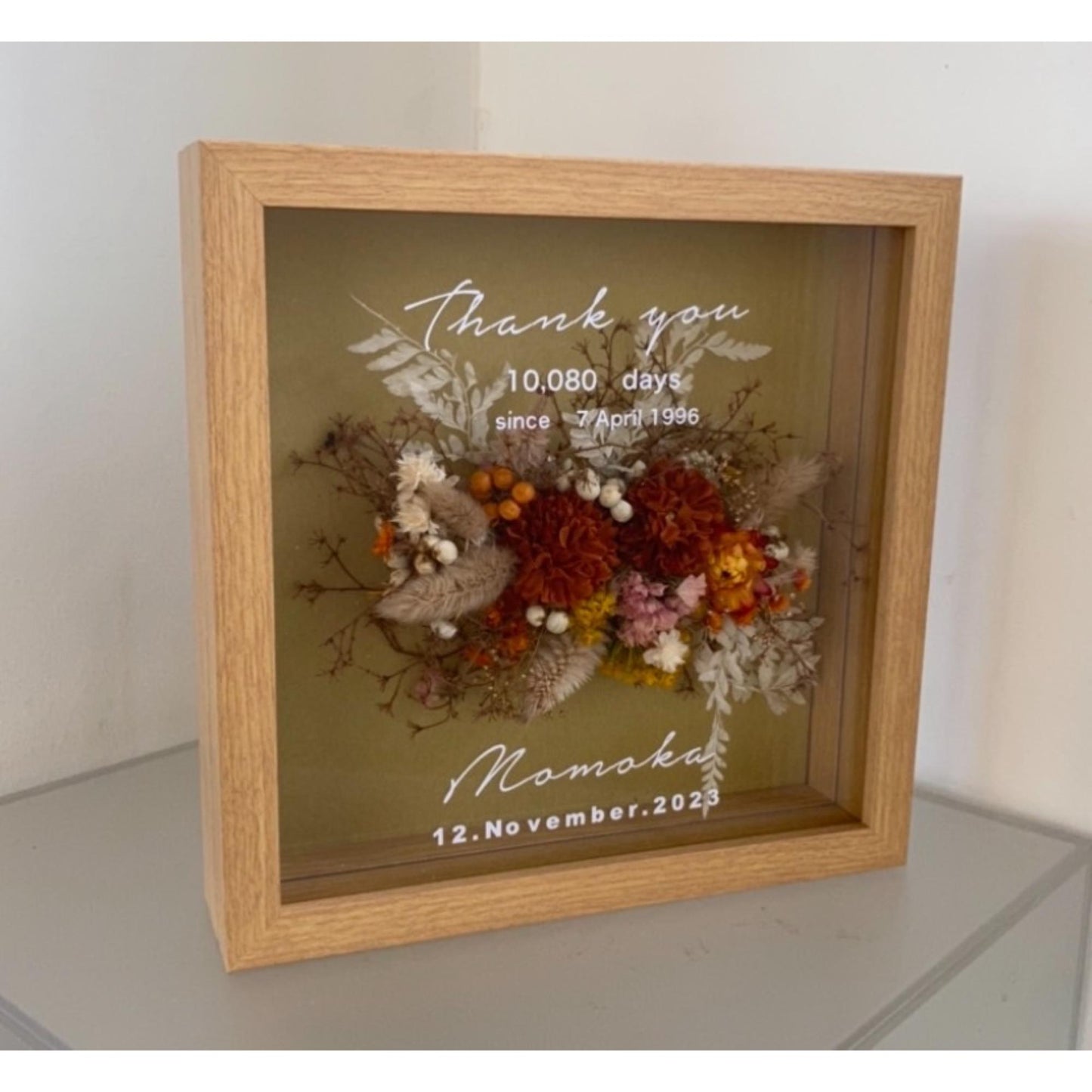 ご両親贈呈フレーム(natural) 2枚セット【結婚式 ギフト 両親プレゼント】