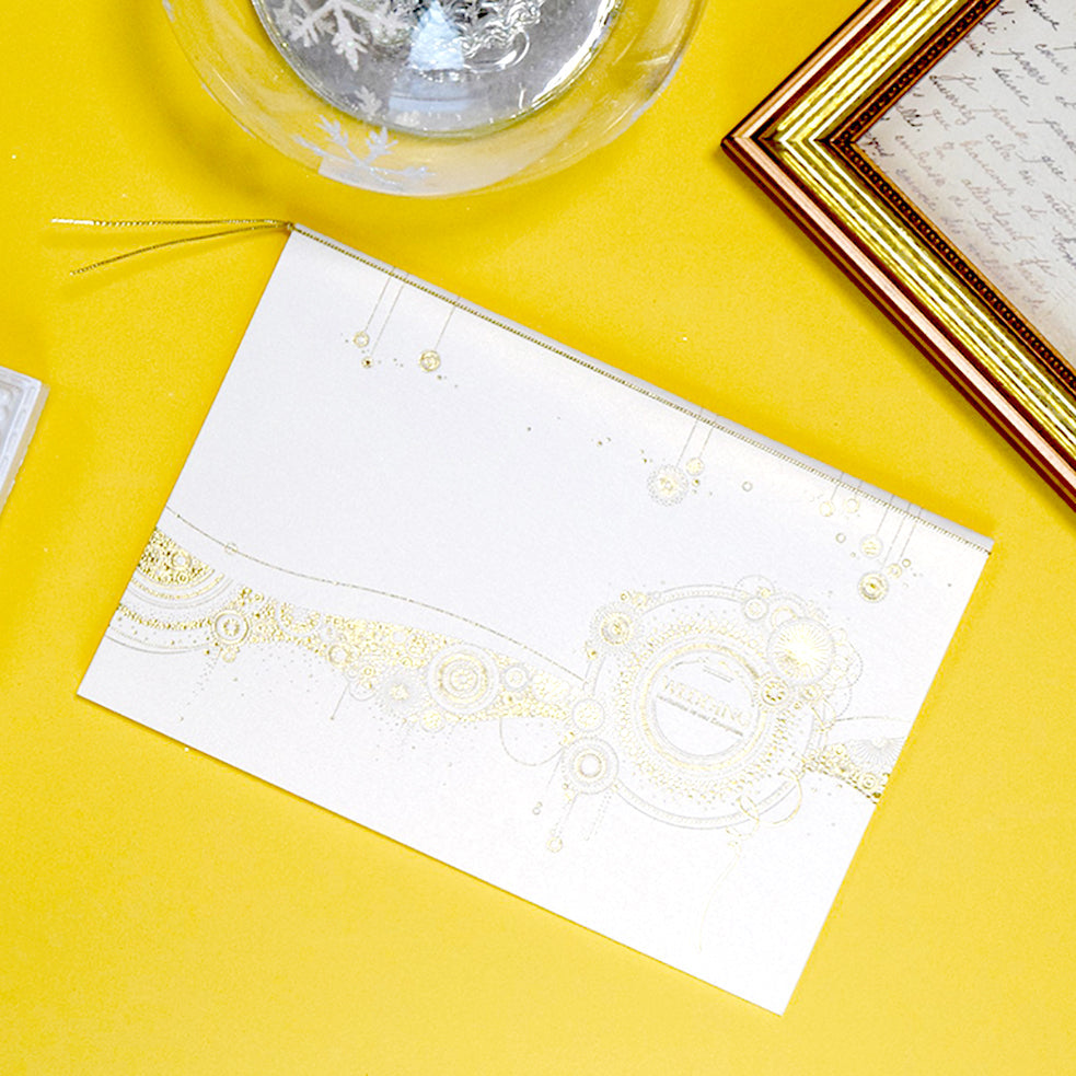 【結婚式 招待状セット】カーニバル ホワイト(印刷込み)【結婚式 ペーパー 招待状】