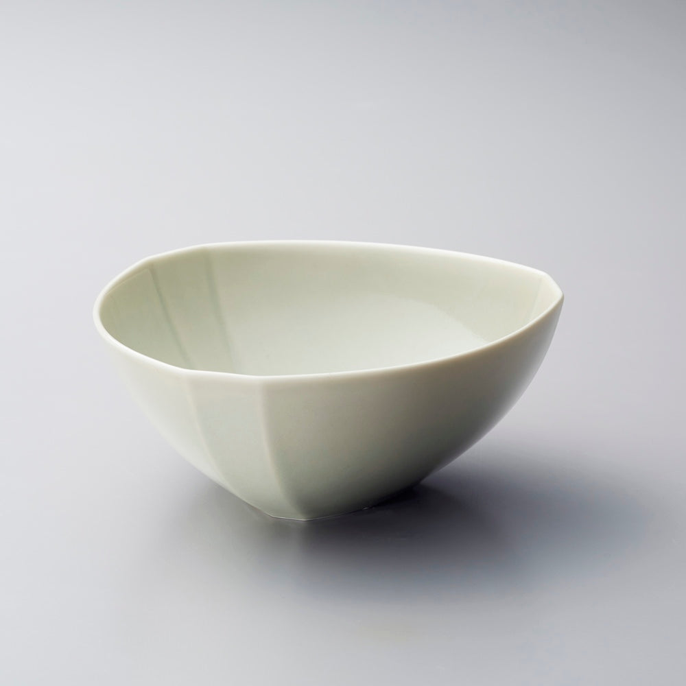 灰釉 緑 三角ボウル 小 【結婚式 ギフト 引き出物 食器類】