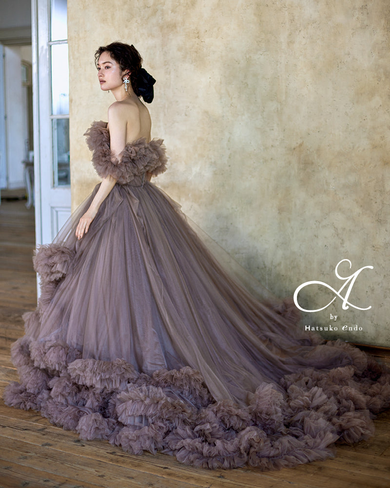 ミニー HE-165(Mocha)【カラードレス】