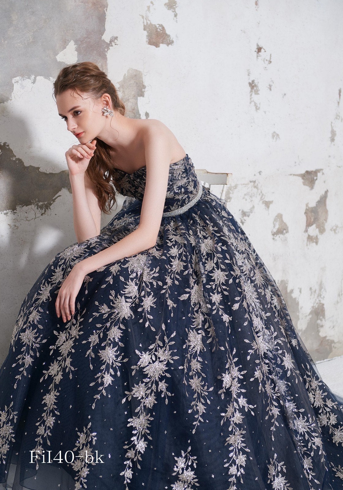 アマンダブルー Fi-229-nv【カラードレス】