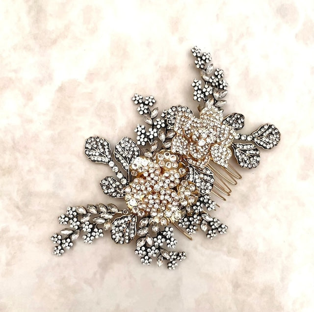 【ヘッドドレス】Kitty ブライダルビジューヘッドアクセサリー 【結婚式 ヘアアクセサリー】