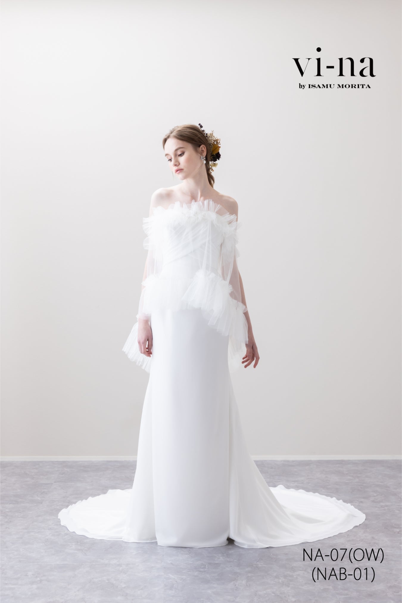 リュッカ NA-07(OW)【ウェディングドレスレンタル】