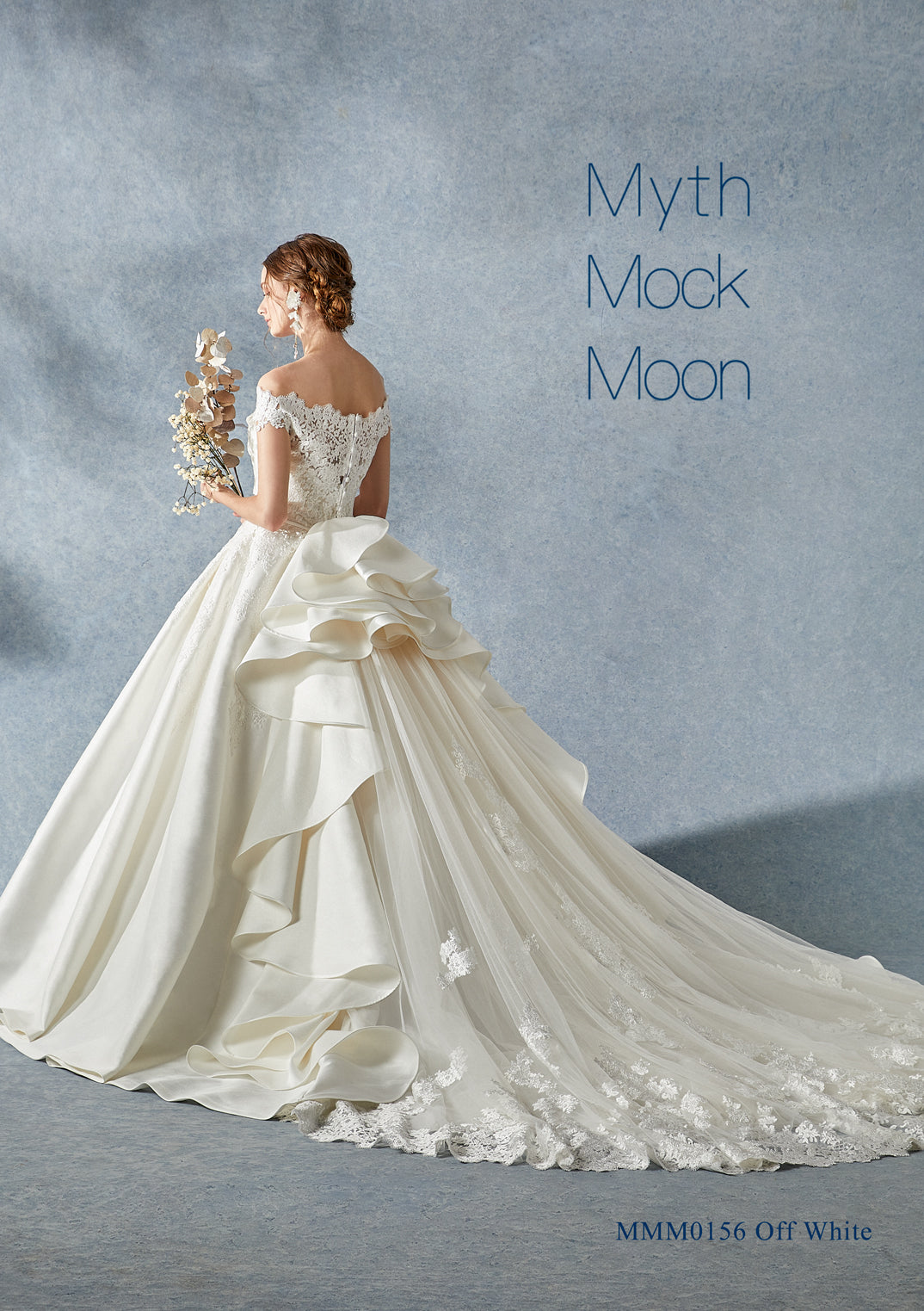 カリーナ MMM0156-OffWhite【ウェディングドレスレンタル】