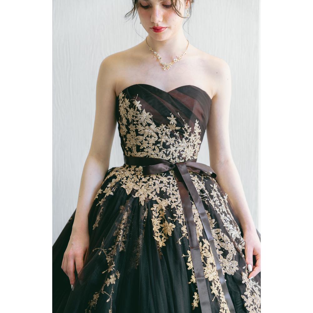 IC-150(BR)【結婚式 カラードレス レンタル】