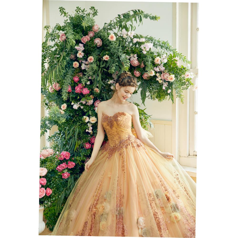 ラルーナ【結婚式 カラードレス レンタル】