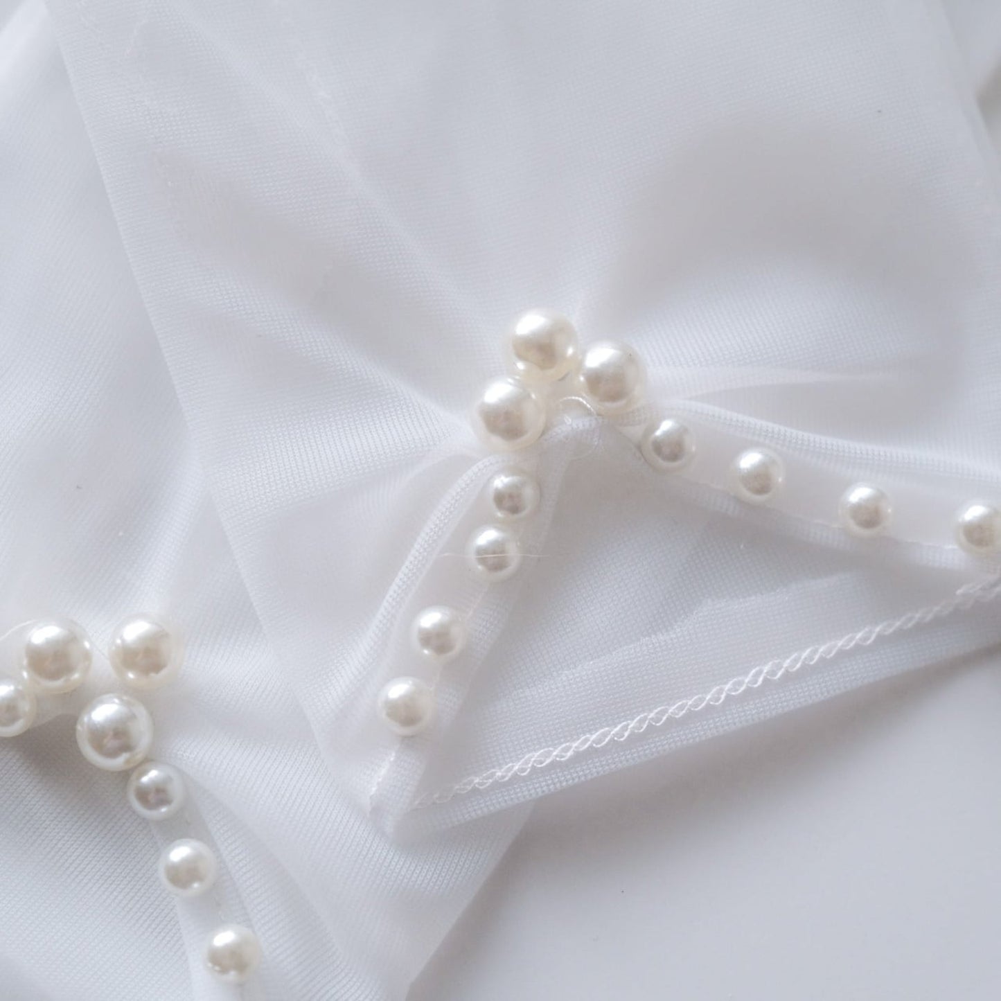 ブライダルグローブ パール ショートグローブ s9 【結婚式 グローブ】