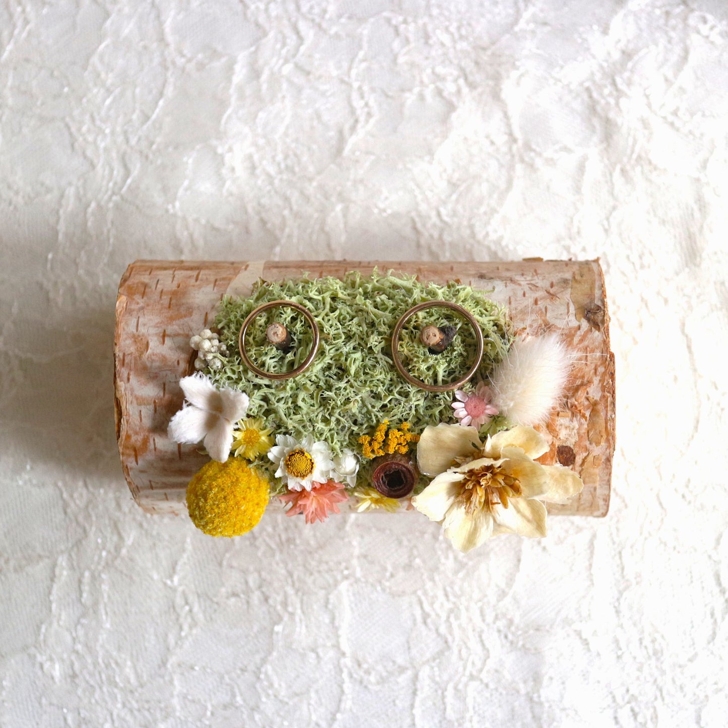 白樺のリングピロー