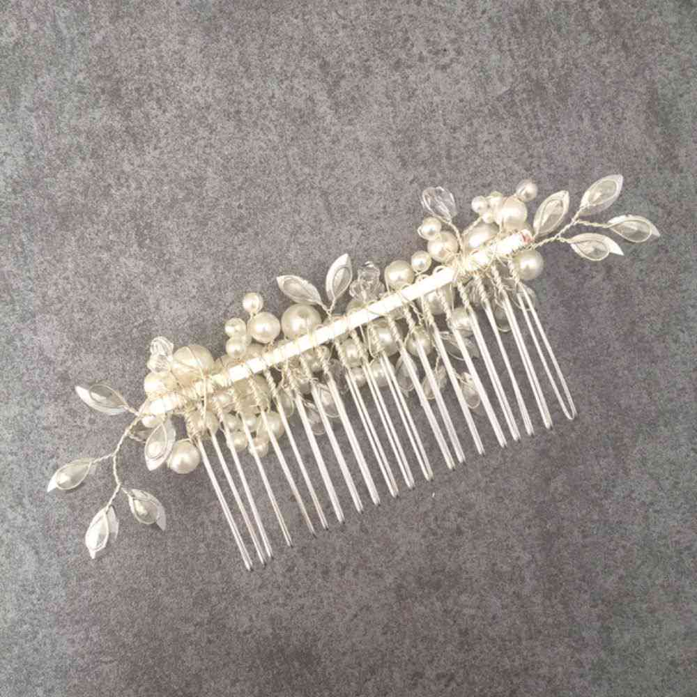 【ヘッドドレス】pearl ブライダルヘッドピース 【結婚式 ヘアアクセサリー】