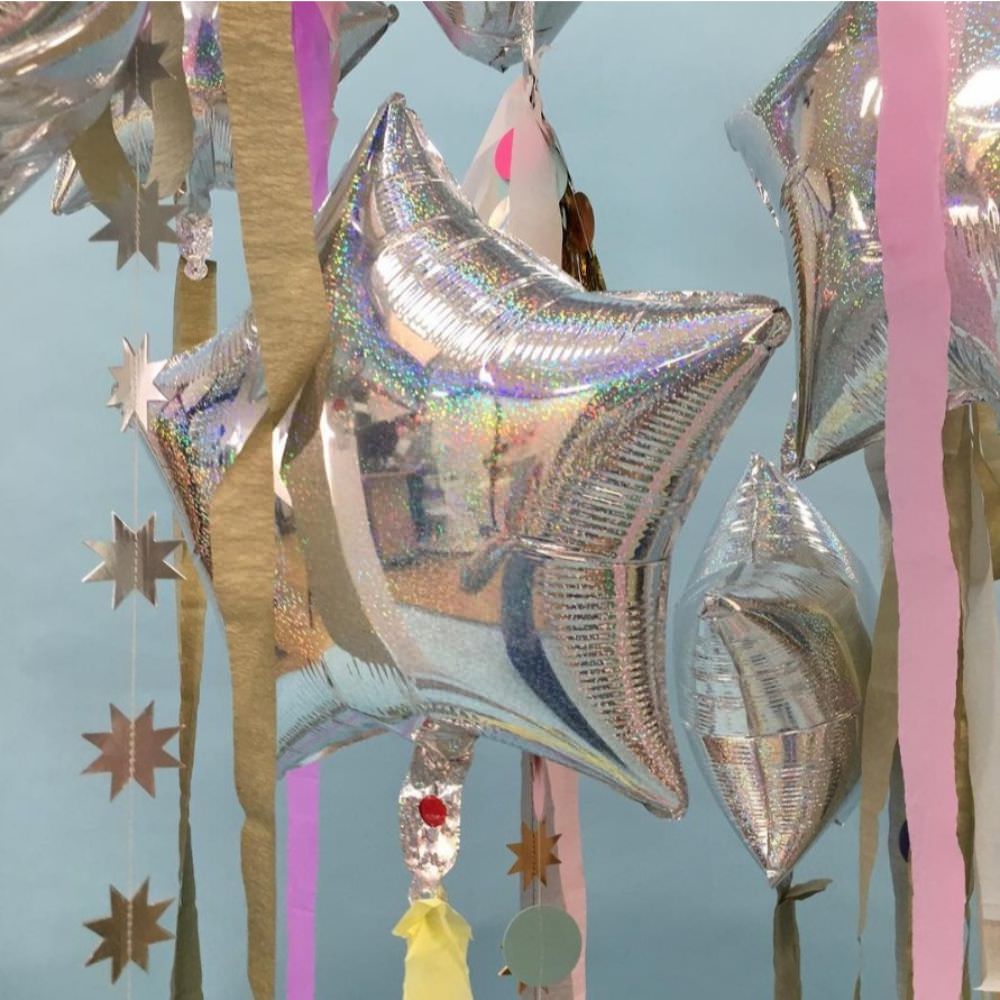 GARLAND STARS, IRIDESCENT 【結婚式 その他ウェルカムグッズ】