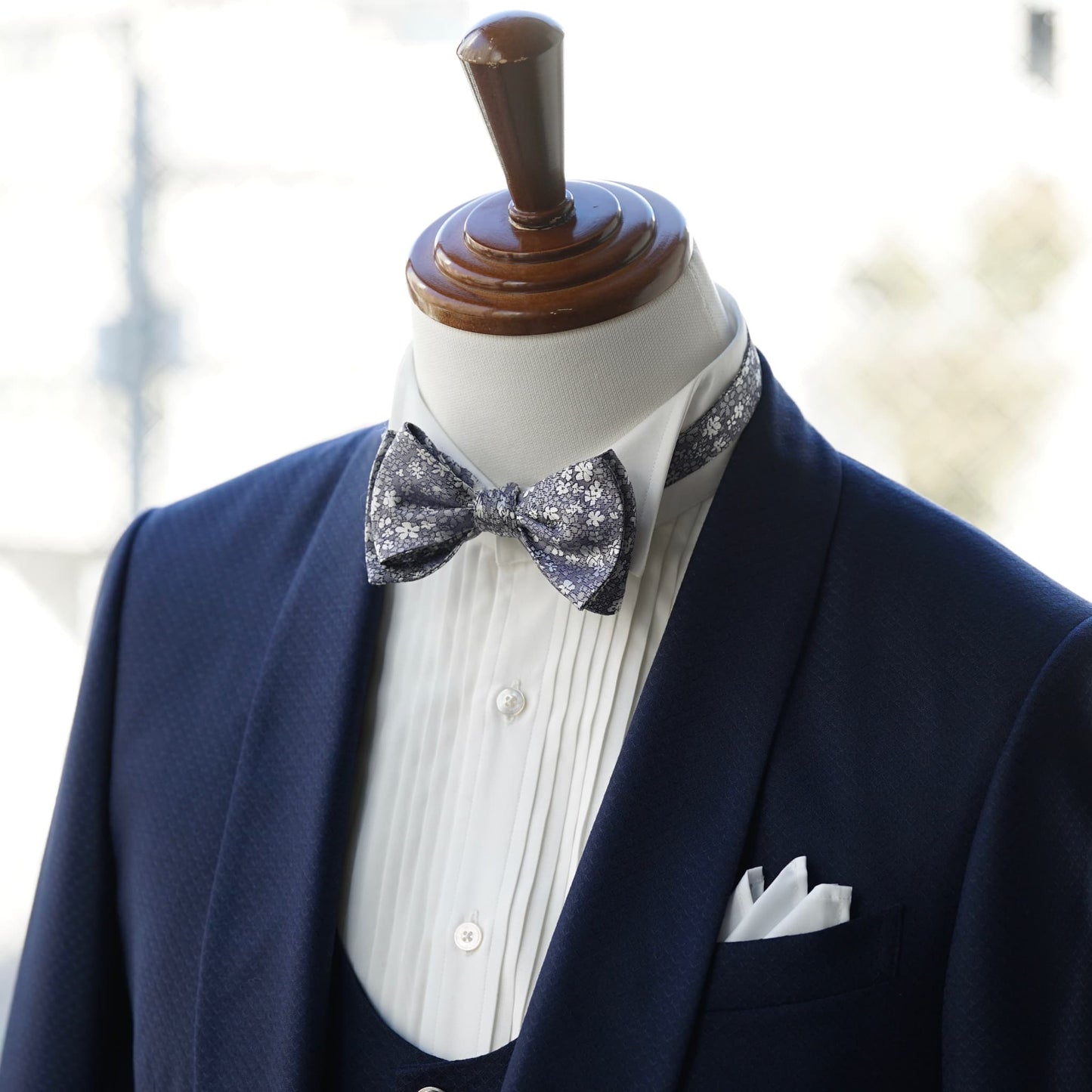 【蝶ネクタイ】TAGARU 結婚式 おしゃれ ブルー 【結婚式 蝶ネクタイ】