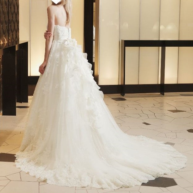 【SALE】白ドレス オフホワイト【販売衣装】