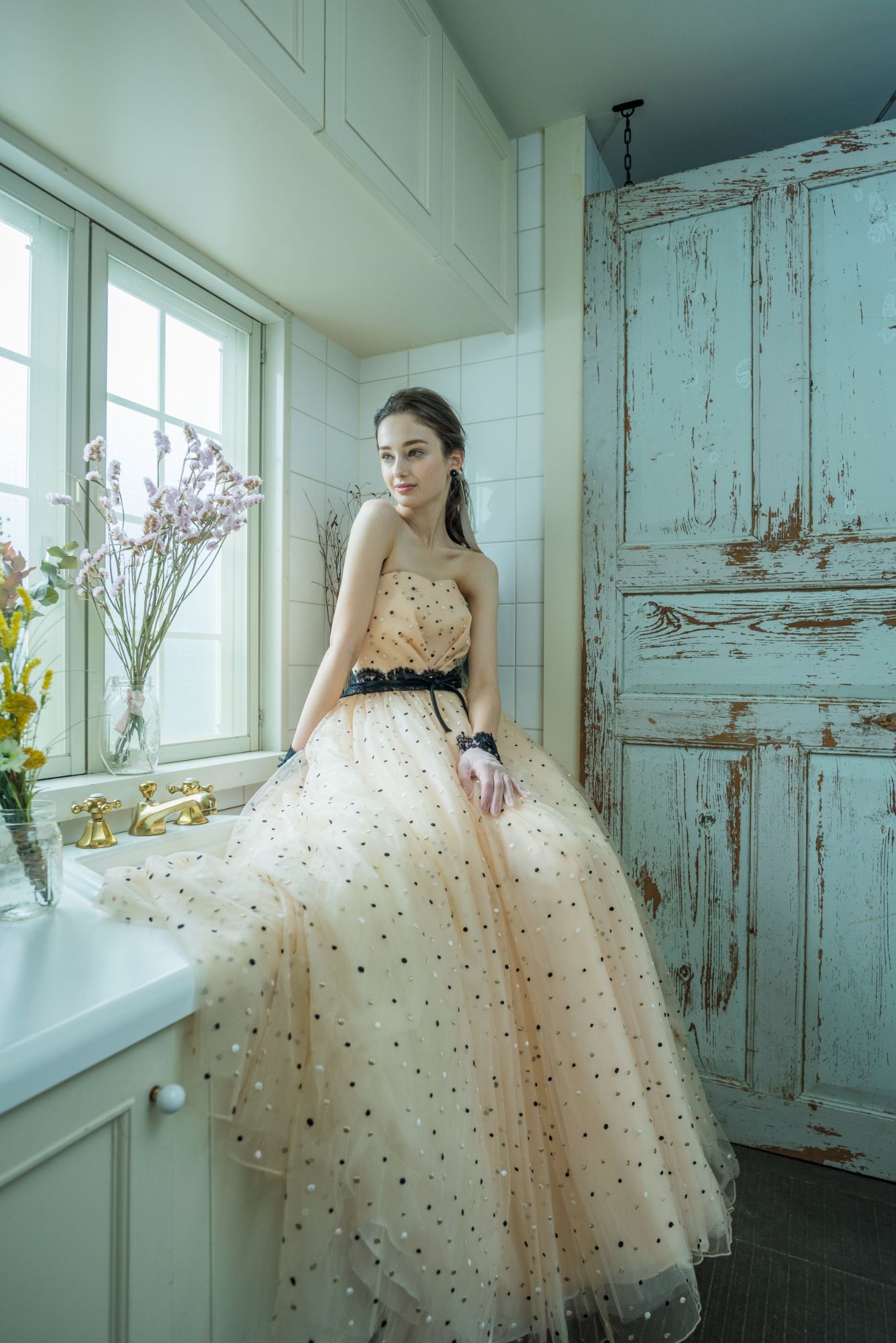 AN006 【結婚式 カラードレス レンタル】