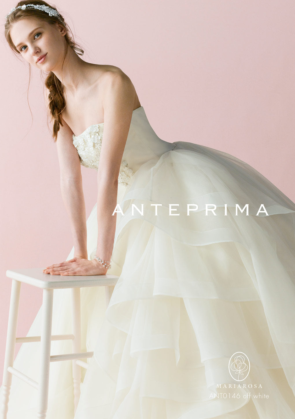 ANT0146ow【ウェディングドレス レンタル】