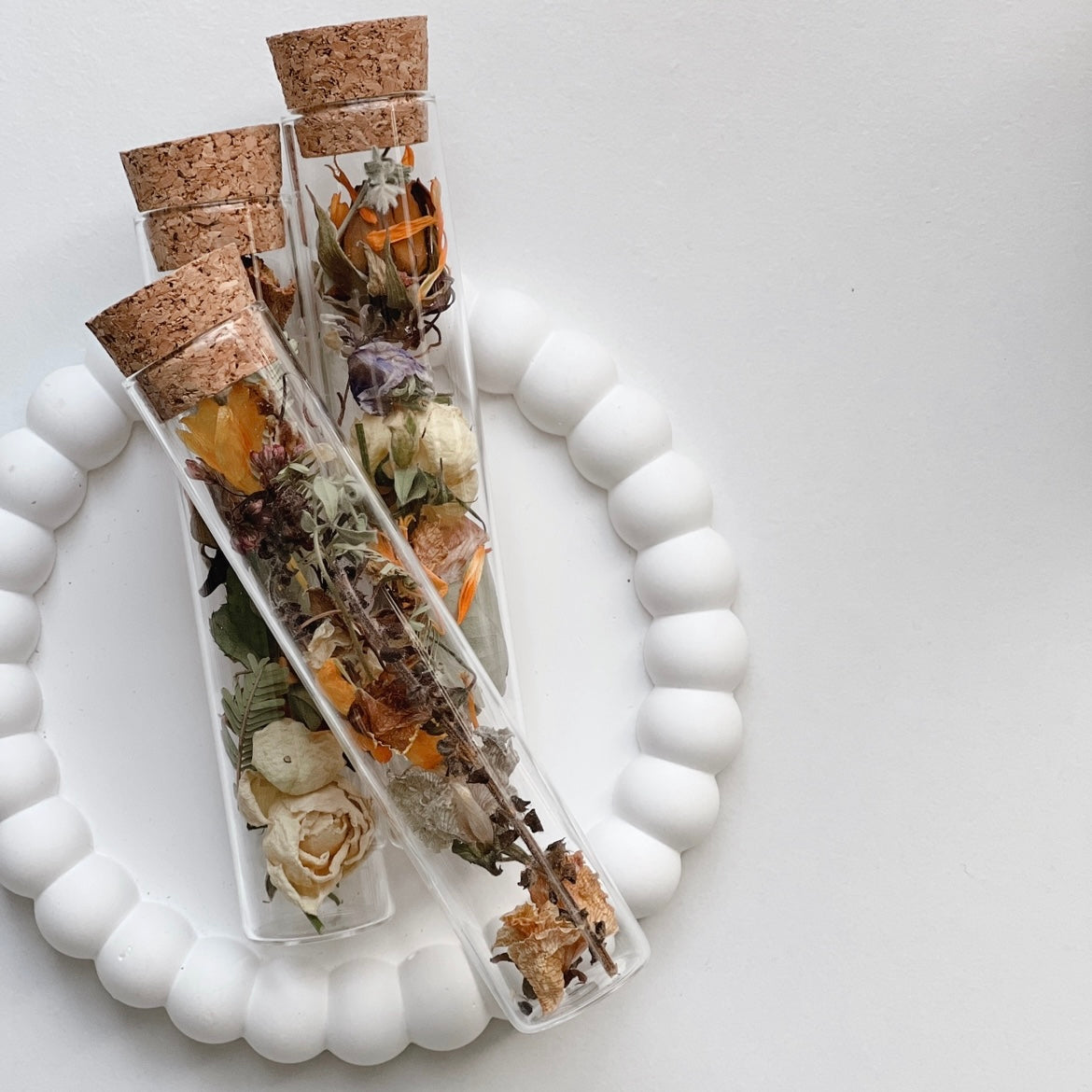 【席札】アロマボトルフラワー【結婚式 ペーパー 席札】