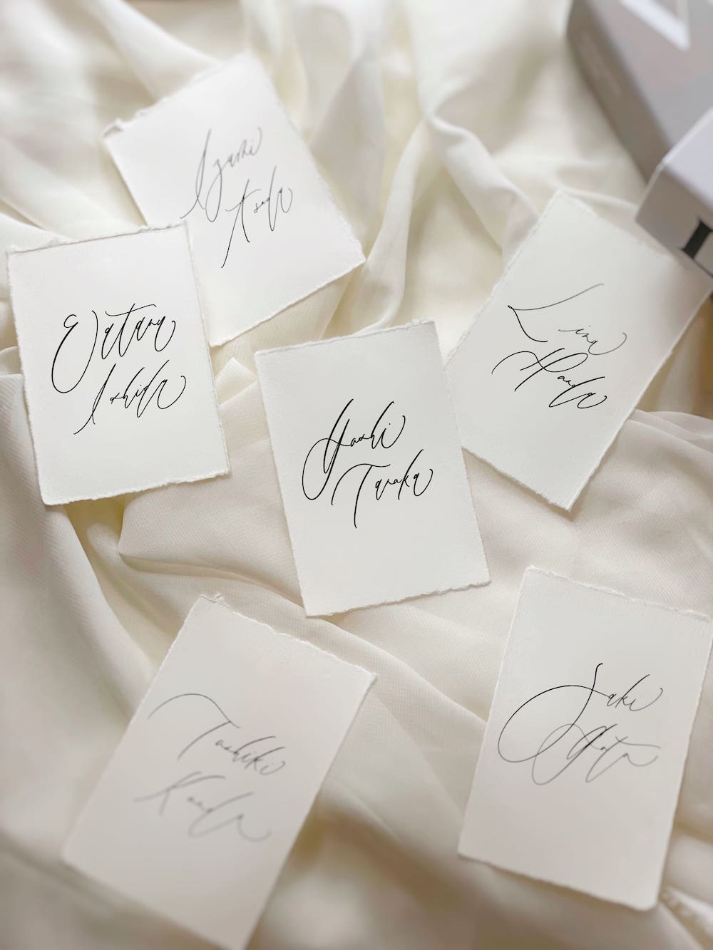 【結婚式 席札】カードタイプ席札【結婚式 ペーパー 席札】