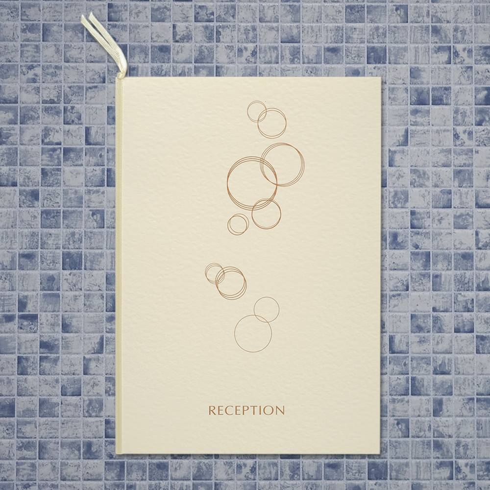 A4 席次表 「 ラヴィン・ユー アイボリー 」 手作りキット | 結婚式 パーティー【結婚式 ペーパー 席次表】