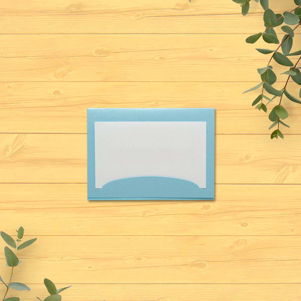 席札 「 プラチナライン シャイン 」 手作りキット | 結婚式 パーティー【結婚式 ペーパー 席札】