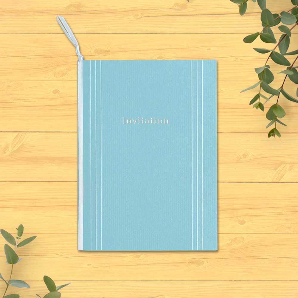 招待状 「 プラチナライン シャイン 」 手作りキット | 結婚式 パーティー【結婚式 ペーパー 招待状】