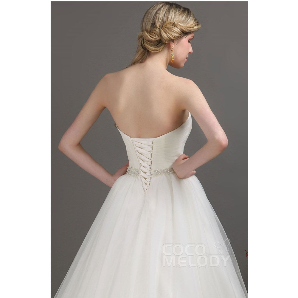 CWLT1305E ソフトチュール ハートネック ウェディングドレス 【ウェディングドレス オーダーメイド】