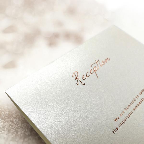 【結婚式 席札】シャンパーニュ(印刷コース)【結婚式 ペーパー 席札】