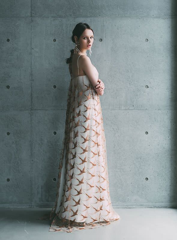 Dress Benedetta オーバードレス 【結婚式 カラードレス レンタル】