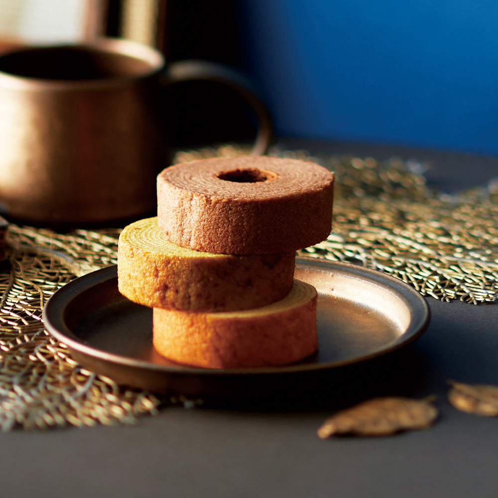 ミニバウム5個セット(ブラウン)