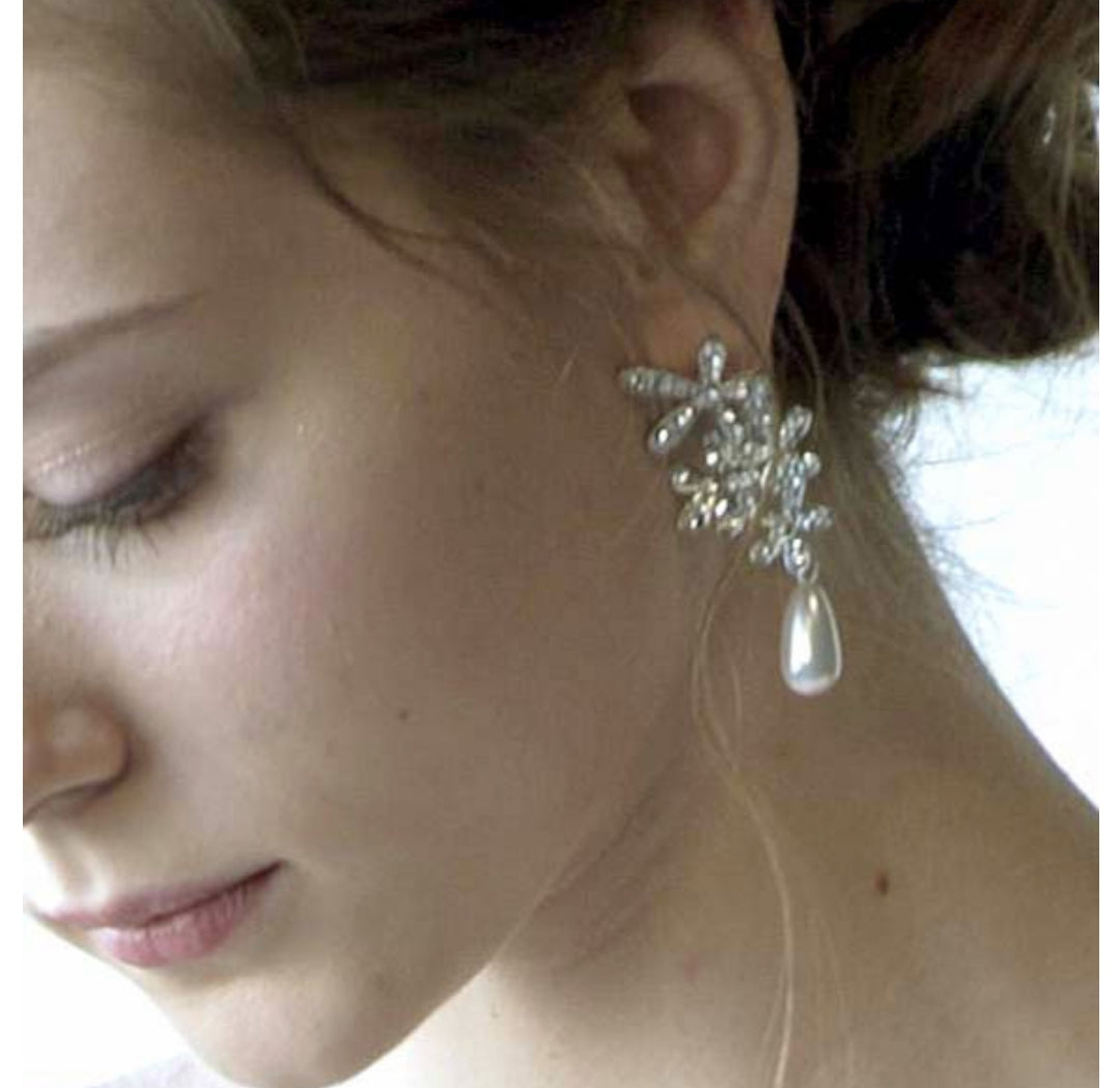 【3泊4日】Elizabeth bower Lulaパールドロップイヤリング 【結婚式 ピアス イヤリング レンタル】