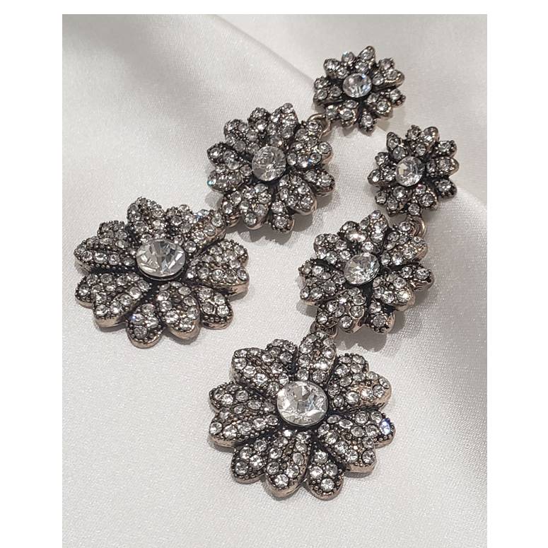 ヴィンテージ大ぶりイヤリング 【結婚式 ピアス イヤリング レンタル】