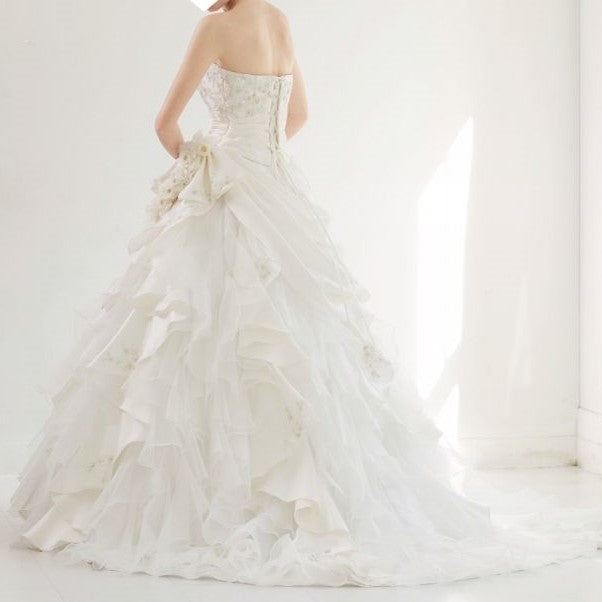 【SALE】白ドレス オフホワイト 【販売衣装】