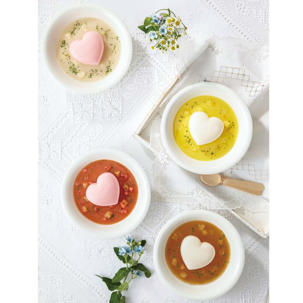 ハートDEスープ 3種セット 【結婚式 ギフト 縁起物】