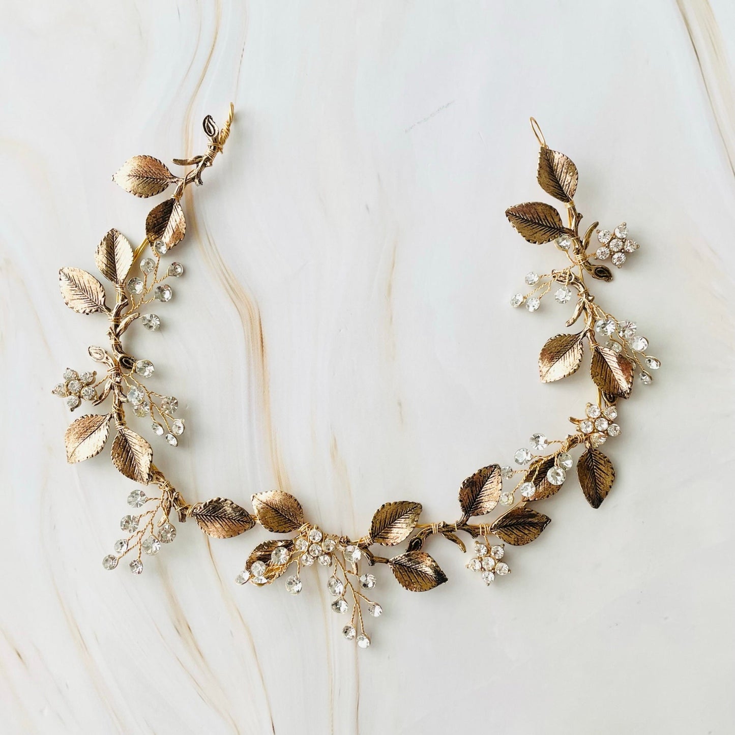 【ヘッドドレス】ブライダルヘッドドレス ゴールド コーム 和装 H28 【結婚式 ヘアアクセサリー】