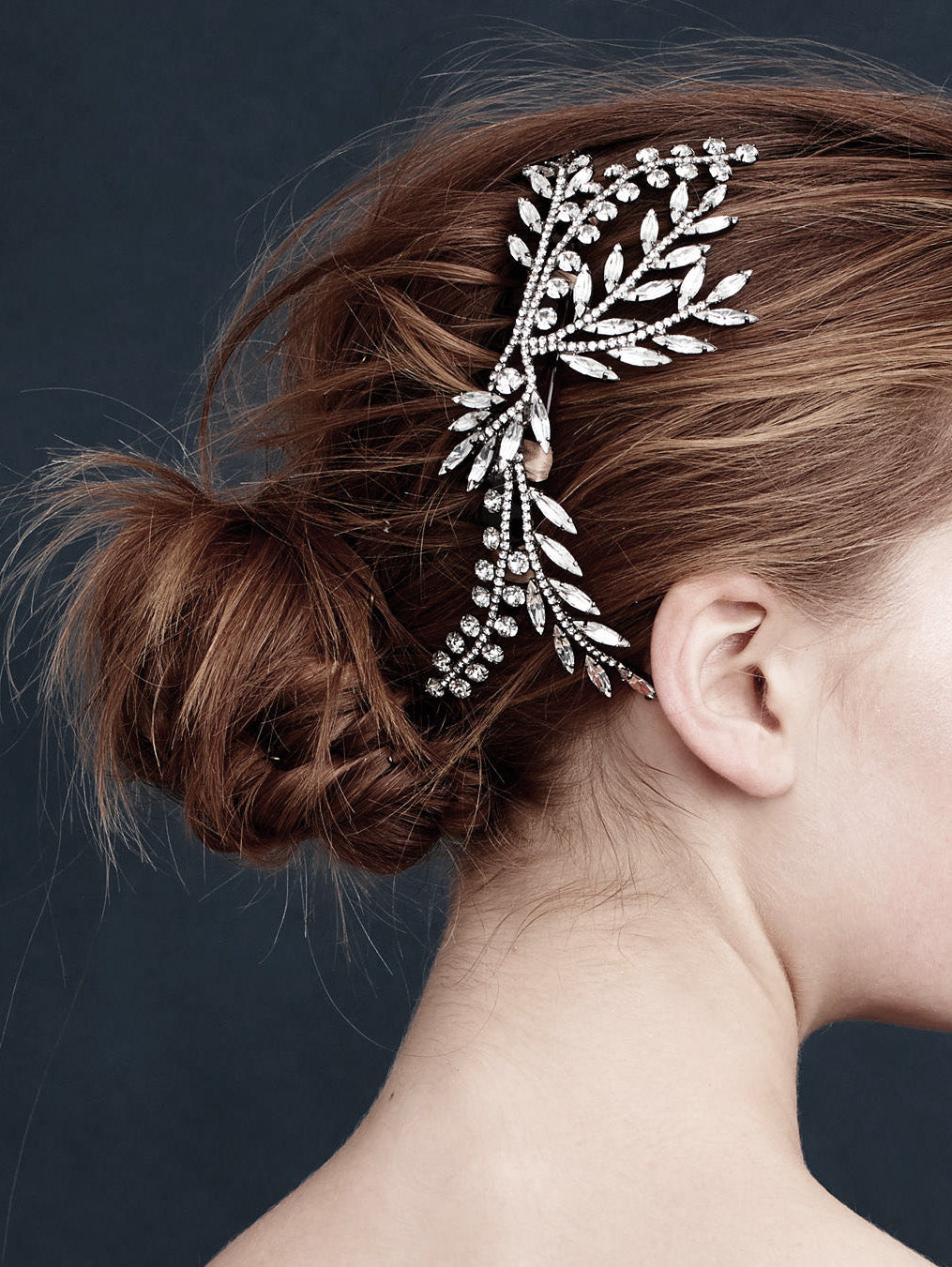 【3泊4日】Jennifer Behr Laurel ヘッドドレス HD532 【結婚式 ヘアアクセサリー レンタル】