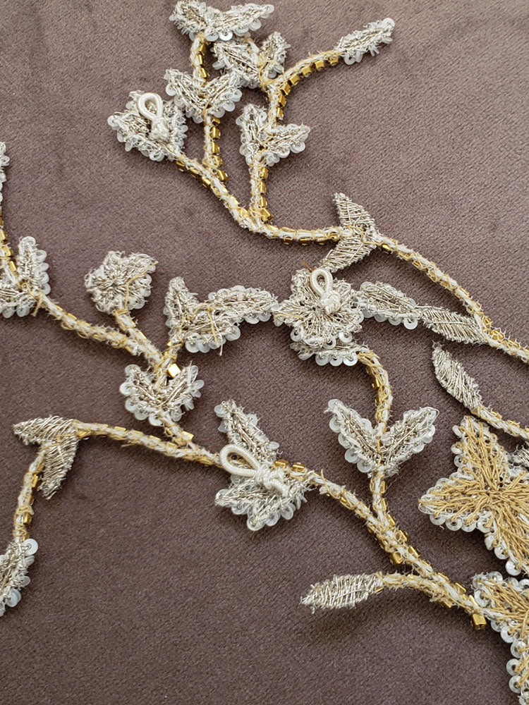 【3泊4日】a.b.Ellie Fiore ゴールドヘッドピース HD568 【結婚式 ヘアアクセサリー レンタル】