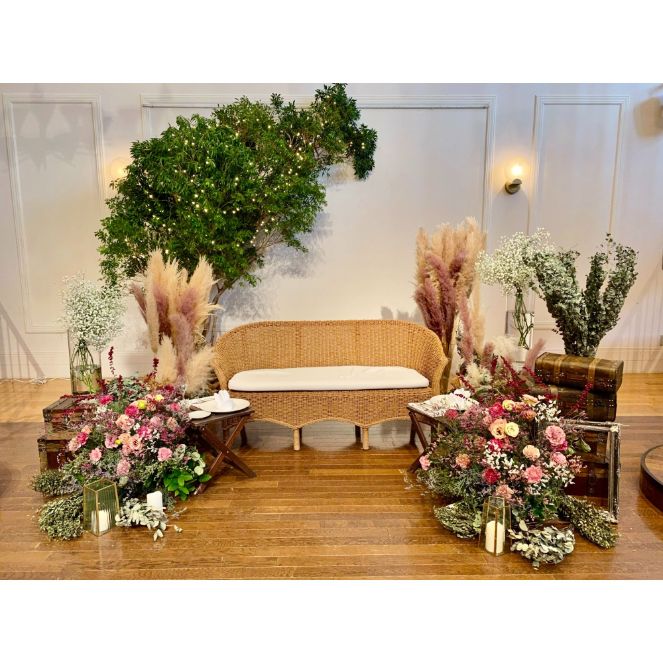 【ブーケプレゼント】オーダーメイドウェディング装花トータルプラン 【結婚式 フラワー 会場装花 オーダーメイド】