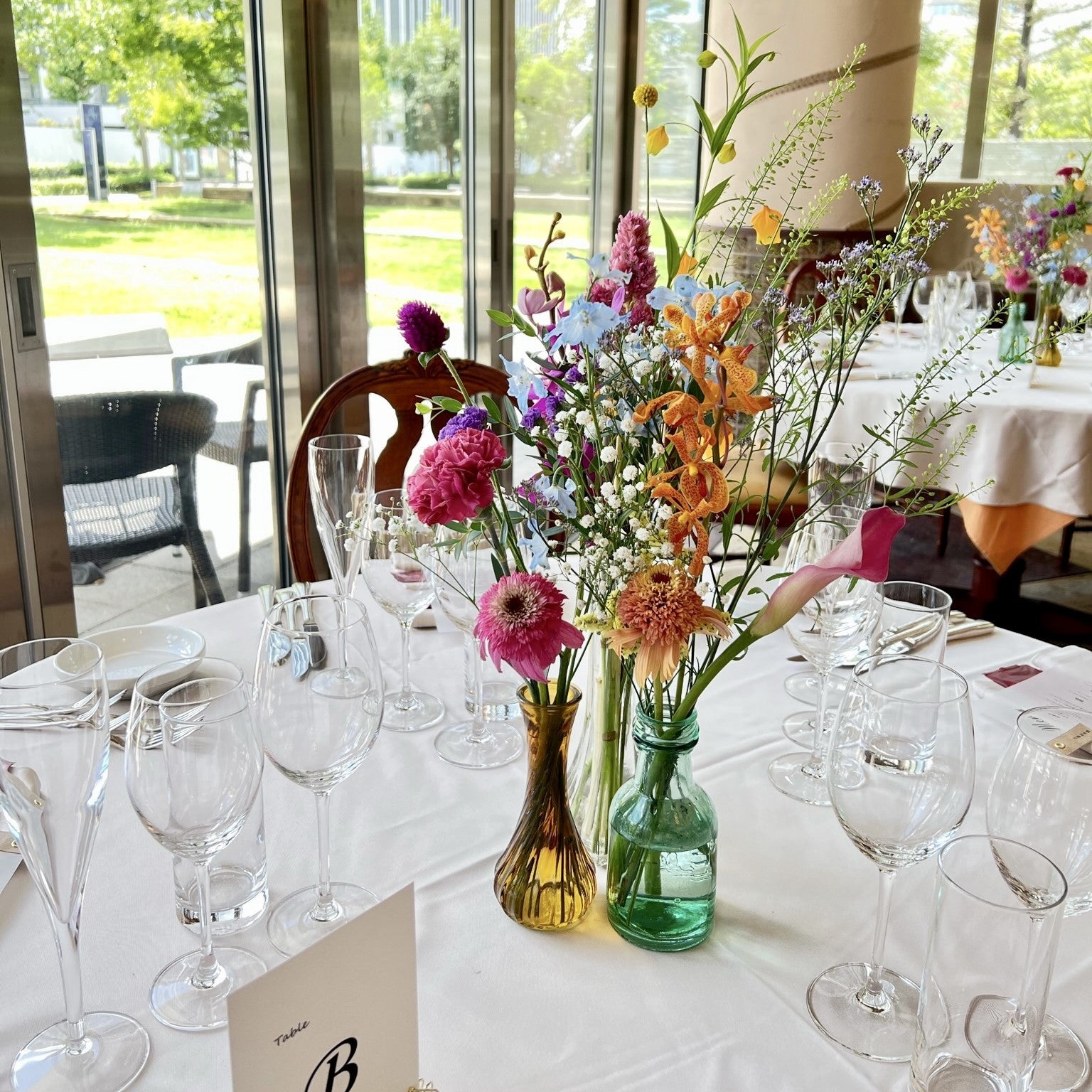 オーダーメイド】ゲストテーブル装花 【結婚式 フラワー 会場装花