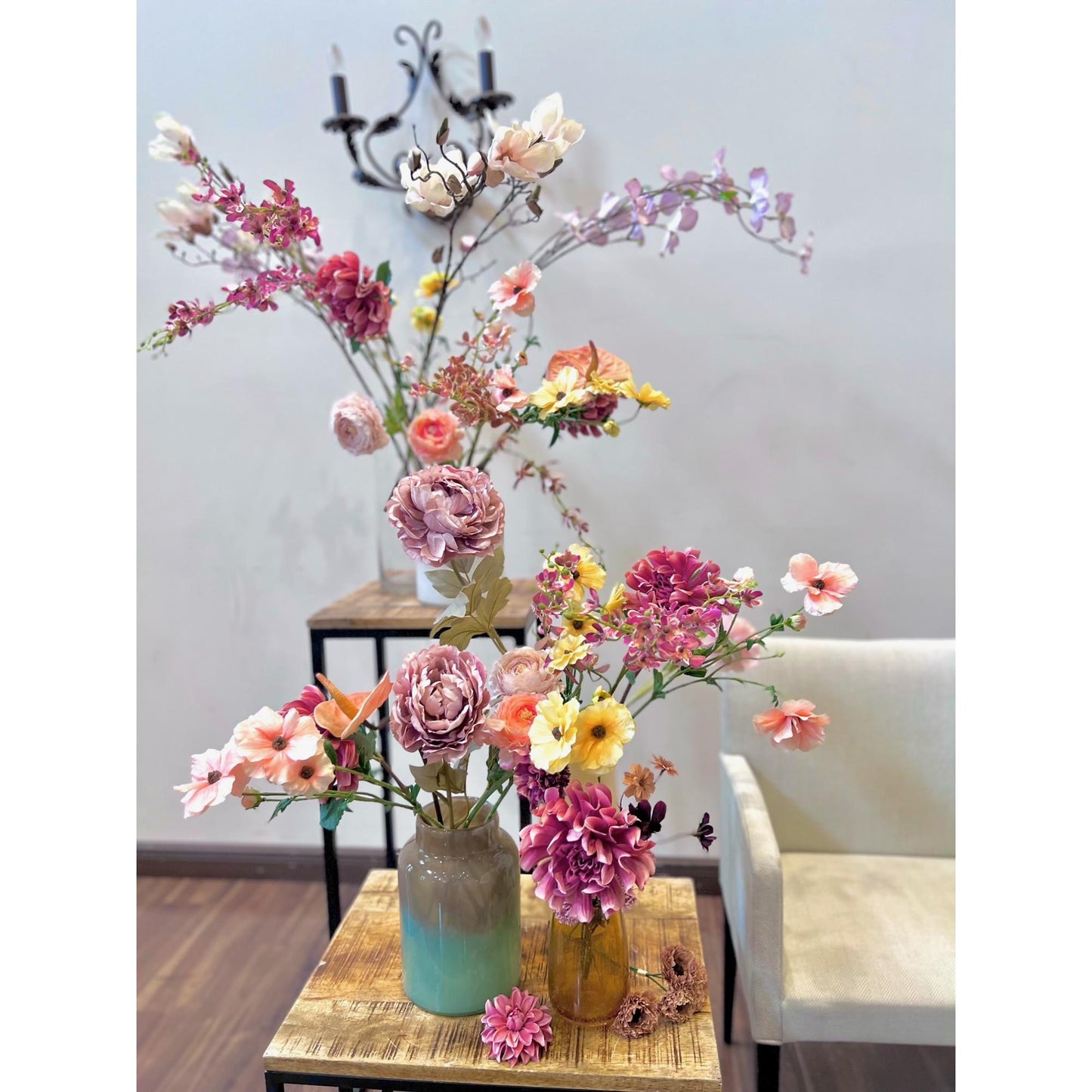 【レンタル】高砂装飾兼フォトブース102【結婚式 フラワー 会場装花】