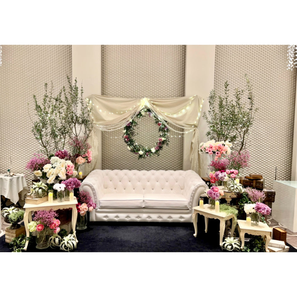【レンタル】高砂装飾兼フォトブース011【結婚式 フラワー 会場装花】